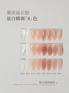 เจลต่อเล็บ <span class=keywords><strong>MRNAIL</strong></span> สีนู้ด ไม่ต้องใช้กระดาษพิมพ์ลาย แห้งเร็ว ใช้กับหลอด UV/LED เจลใสสำหรับต่อเล็บ สำหรับมืออาชีพ - Product Image 3