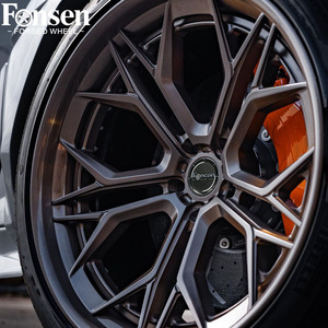 Rines Forjados de 18 19 20 21 22 Pulgadas para Ferrari F8 488 296 GTS 458 812GTS SF90 McLaren 765LT <span class=keywords><strong>Koenigsegg</strong></span> Benz <span class=keywords><strong>Lamborghini</strong></span> RFG23 - Product Image 3