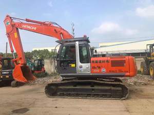 Excavatrice sur chenilles Hitachi ZX200-3 zx210 d'occasion, pelle rétrocaveuse abordable et haute performance, ZX135US, engin de construction robuste - Product Image 3