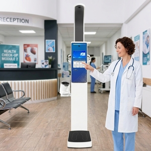 SH-V10 Integrated Self-Service Health Checkup Machine: Measures Protein, <strong>Fat</strong>, Height, <strong>Weight</strong>, BMI, Blood Pressure, Heart <strong>Rate</strong> - Product Image 1