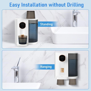 Dispensador Automático de Enjuague Bucal Inteligente para Montar en la Pared, 700 ml, para Baño y Hotel, con Pantalla Digital, Venta al Por Mayor - Product Image 5