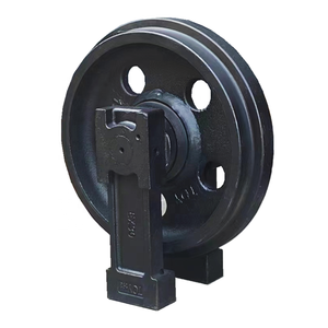 Suku cadang ekskavator mini Hitachi EX17 EX30 idler roller EX55 roda panduan EX70 suku cadang mesin konstruksi - Product Image 1