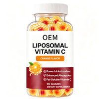 Gummies à la vitamine C avec cynorrhodons et bioflavonoïdes, formule immunitaire naturelle, collagène, gummies à la vitamine C