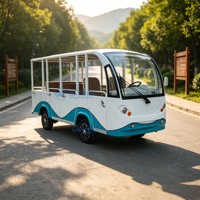 Bus touristique électrique très demandé avec peinture haut de gamme, sièges confortables et roues résistantes à l'usure