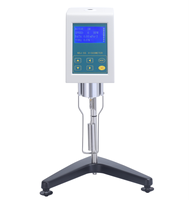 Viscosímetro de puntero rotatorio para instrumentos de laboratorio, probador de viscosidad de pintura de alta precisión con sensor de temperatura, prueba de aceite cosmético
