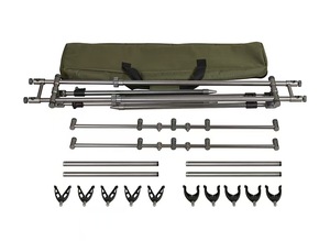 ขาตั้งคันเบ็ดตกปลาแบบพับได้รวดเร็ว พกพาสะดวก ทำจากอลูมิเนียมอัลลอยด์ สำหรับตก<span class=keywords><strong>ปลา</strong></span>คาร์พในยุโรป ระยะไกล - Product Image 6