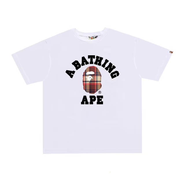 Manufacturer's Custom 100% Cotton Bathing ApeT-Shirt for Men 240 Gram Streetwear Hip Hop Graphic Tee DTG Print Design Streetwear