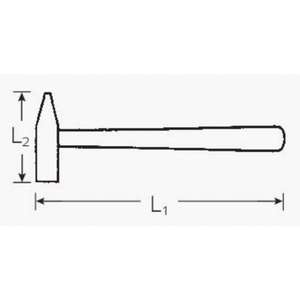 STAHLWILLE - 70110009 Marteaux d'ingénieurs-EAN 4018754306893 MARTEAUX ET CISEAUX POIGNÉE EN BOIS MARTEAUX - Product Image 2