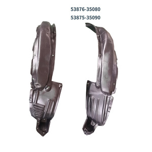 Revestimiento Interior de Guardabarros para Toyota Hilux 2001-2005, Delantero, Plástico Negro, Pieza de Repuesto Ty66071 - Product Image 4