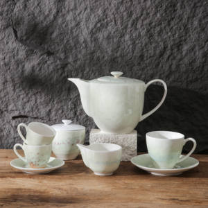 Tasses à thé européennes modernes panachées l'après-midi en porcelaine cafetière en céramique vente en gros de services à café et thé de luxe - Product Image 6