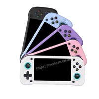 Nouveau G28 rétro console de jeu vidéo portable système Linux 4.3 pouces IPS écran Portable lecteur de jeu vidéo portable 64GB garçon cadeau