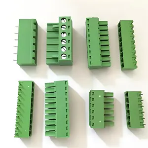 Cymanu IEC Approved PCB Mount Screw Plug Terminal Block Cable Connector In Multiple Options Available For Mounting
