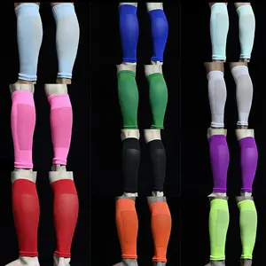 运动无脚袜足球腿套结合抓地力袜，用于足球跑步