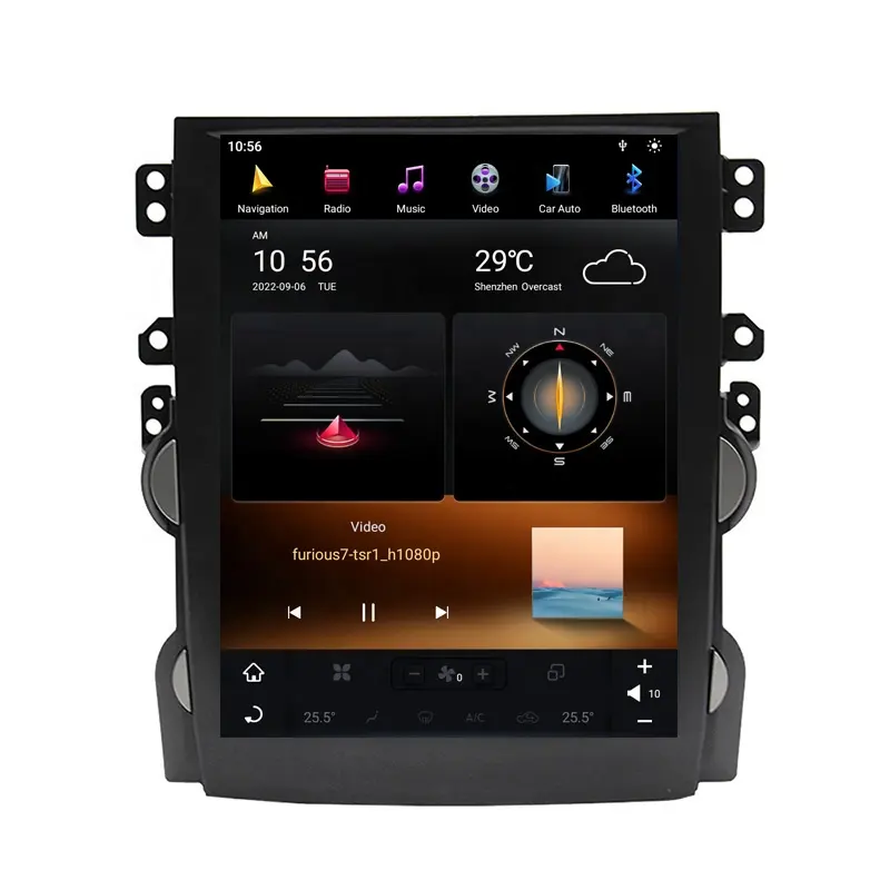 Autoradio Android 11 da 11.8 ''per navigazione Gps chevrolet Malibu 2012-2014 con Carplay Dsp 4G Google Play