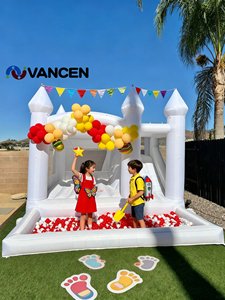 Casa de rebote de 15 pies para niños de alta calidad con castillo inflable ecológico para fiestas, perfecto para celebraciones y diversión en el patio trasero - Product Image 2