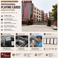 Jeu de cartes à jouer en plastique PVC 100% personnalisé en usine, imperméable, standard casino