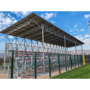 Diseño personalizado Estadio Grandstand Canopy CETA Marca Made in Italy con pilares de soporte frontal Deportes y productos de entretenimiento - Product Image 1