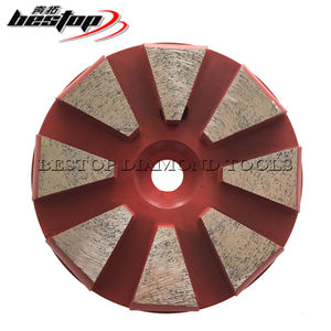 D80mm 8-Seg เดี่ยว Pin เพชรบดแผ่นสำหรับ STI คอนกรีตเครื่องบดชั้น - Product Image 3