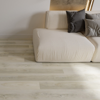 Revêtement de sol en vinyle SPC moderne HM Wholesale, imperméable, écologique, antidérapant, résistant aux rayures, à noyau rigide, système de clic, pour intérieur