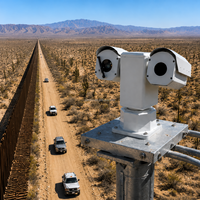 Cámara Térmica PTZ de Largo Alcance para Detección de Intrusiones en Fronteras Desérticas y Vigilancia