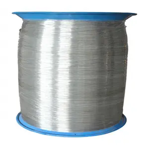 Raw Materials Eco-friendly Nylon Coated Single Loop Binding Wire For Wire O and Metal Spiral Coil