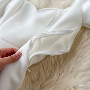 नए आगमन फैशन सेक्सी सिंगल ब्रीस्टेड ड्रेस लंबे आस्तीन स्वभाव के करियर की पोशाक महिला कपड़े - Product Image 6