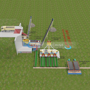 Công suất cao trọng lực tách nhà máy <span class=keywords><strong>placer</strong></span> phù sa vàng khai thác mỏ thiết bị chế biến Vàng rửa nhà máy - Product Image 1