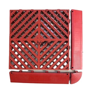 Large Aperture Drainage Anti Slip Garage <b>Plastic</b> Floor Tiles - Product Image 4