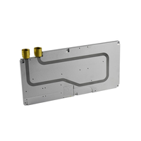 Personnalisé 6000 série aluminium eau refroidissement dissipateur de chaleur haute norme transfert de chaleur liquide refroidissement plaque coupe pliage soudage