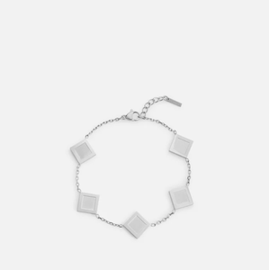 Inspire Jewelry Acero inoxidable personalizado BALEARES pulsera de plata encantos joyería para hombres y novio pulsera al por mayor - Product Image 1