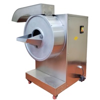 Machine à découper les frites industrielles et commerciales à haute capacité, machine à découper les pommes de terre en longues bandes