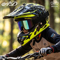 Casque de VTT pour enfants certifié DOT, personnalisé en usine, vente en gros, avec lunettes, pour motocross, moto tout-terrain