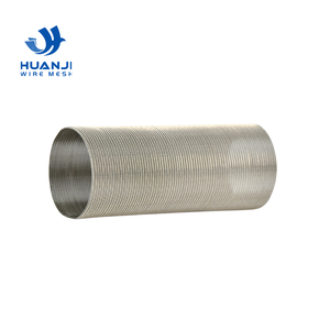 Tube filtrant en maille tissée néerlandaise en acier inoxydable, cylindre à tamis de petit diamètre de 5 à 20 microns pour filtration de précision - Product Image 3