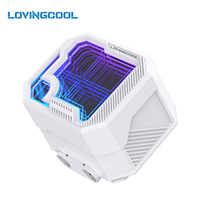 Kit de refroidissement liquide pour PC LOVINGCOOL, refroidissement par eau DIY, logo personnalisé OEM, refroidisseur liquide 120/240/360 mm, refroidisseur AIO pour processeur, fabricant d'origine