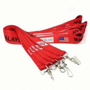 Designer Custom Printed Logo Neck Breakaway <b>Lanyard</b> Keychain Offset Silk Screen Printing Made From Durable <b>Polyester</b> Option - Product Image 5