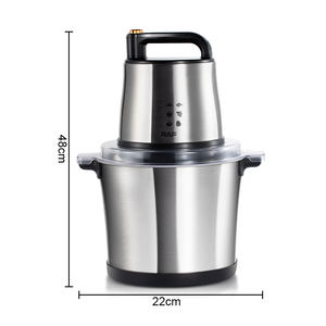 Robot culinaire électrique en acier inoxydable 15L pour mélanger et hacher les aliments, hachoir à viande - Product Image 4