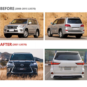 Kit de Carrocería para Lexus LX570 2008-<span class=keywords><strong>2015</strong></span>, Certificado CE FCC ROHS, Alta Resistencia, Anti-Impactos, Resistente a los Rayos UV, Impermeable, Preciso - Product Image 2
