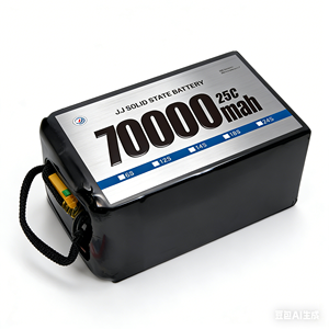 โดรนแบบกำหนดเองความจุสูง70000mAh 6S 12S 14S 18S 24S 400wh/ kg แบตเตอรี่กึ่งแข็งความหนาแน่นสูงสำหรับโดรนยกของหนัก - Product Image 1