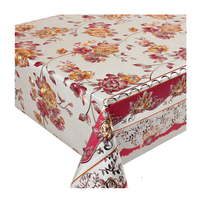 Yywu — nappe de table en pvc, tissu imprimé étanche, produit de luxe