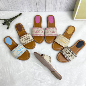 <span class=keywords><strong>Sandalias</strong></span> de Diseñador de Cuero de Alta Calidad al por Mayor para Mujer, <span class=keywords><strong>Sandalias</strong></span> de Verano de Lujo de Marca Famosa, <span class=keywords><strong>Sandalias</strong></span> Casuales para Dama - Product Image 4