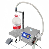 Machine de remplissage semi-automatique UC-L36 de 20 litres pour liquides vaisselle, produits chimiques, eau, poudre, bière, pâtes, cartons, canettes, plastique, verre - Garantie 1 an