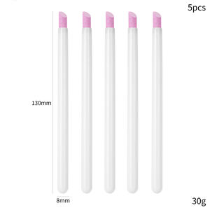5 pièces stylo à Quartz ongles cuticules pousseurs vernis à ongles manucure bâton limes à ongles stylo de meulage dissolvant de peau <span class=keywords><strong>morte</strong></span> pour naturel - Product Image 3