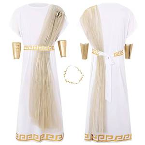 Disfraz de Halloween para Hombre, Mitología Griega Antigua, Zeus, Dios Rey del Olimpo, Túnica, Actuación Escénica, Cosplay, Carnaval, Mascarada - Product Image 2