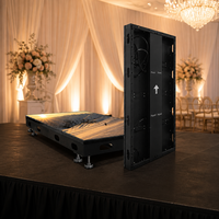 Panel LED para Piso Vishow5.0 Específico para Bodas, Módulo de 250*250mm, 1500cd de Contraste, Caja Grande de Alta Capacidad de Carga