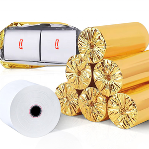 Rollo de Papel Térmico de Alta Calidad para Puntos de Venta y Cajeros Automáticos, Tamaño 57x50mm, Papel Térmico para Caja Registradora, 48gsm, 55gsm, 58gsm - Product Image 2