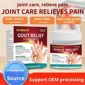 ครีมฟงถงข้ามพรมแดน บรรเทาอาการปวดข้อ <span class=keywords><strong>นิ้ว</strong></span>มือ <span class=keywords><strong>นิ้ว</strong></span><span class=keywords><strong>เท้า</strong></span> เอ็น ข้อต่อ คริสตัล ลดอาการบวม ความเย็น ความชื้น ลมเย็น บรรเทาอาการปวด 20 กรัม สำหรับใช้ภายนอก - Product Image 5