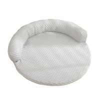 Nouveau tapis rafraîchissant pour animaux de compagnie pour l'été, rembourré de billes de glace, respirant, rond, pour chien et chat