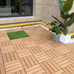 Baldosas para Balcón DIY 300x300, Baldosas de Exterior Encajables, Fáciles de Instalar, para <span class=keywords><strong>Terraza</strong></span> y Jardín - Product Image 6