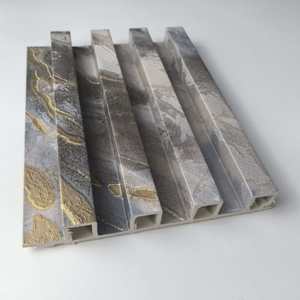 Prix <span class=keywords><strong>de</strong></span> gros, échantillons gratuits, panneaux acoustiques cannelés <span class=keywords><strong>de</strong></span> 160 mm, panneaux muraux en PVC WPC pour la décoration intérieure - Product Image 1