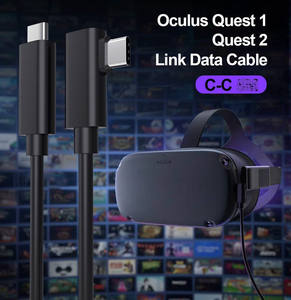 Cable de enlace de alta velocidad para <span class=keywords><strong>PC</strong></span>, Cable de C-C USB de 5Gbps VR de 16 pies para <span class=keywords><strong>juegos</strong></span> y carga para <span class=keywords><strong>Oculus</strong></span> <span class=keywords><strong>Quest</strong></span> <span class=keywords><strong>2</strong></span> - Product Image 4